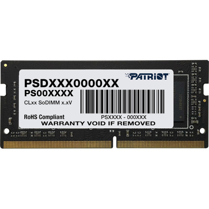 Patriot Signature DDR4 με Module 1x16GB και Ταχύτητα 2666 για Laptop PSD416G26662S <span style="color: white; visibility:visible;">0814914025598</span>