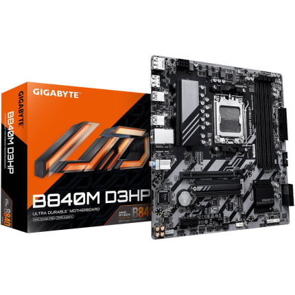 Gigabyte B840M D3HP Motherboard Micro ATX με AMD AM5 Socket <span style="color: white; visibility:visible;">4719331879761</span>