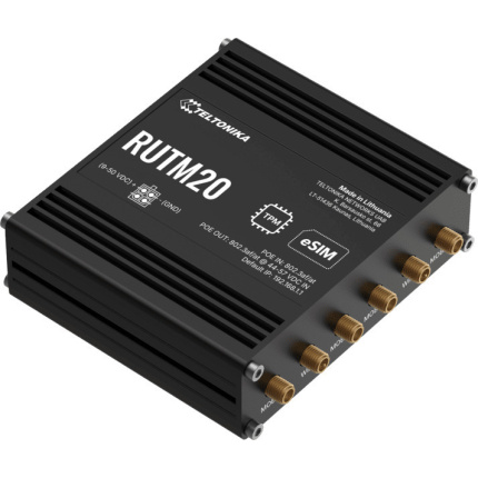 Teltonika RUTM20 Ασύρματο Router με 2 Θύρες <span style="color: white; visibility:visible;">4779051848010</span>