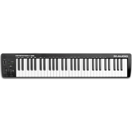 M-Audio Midi Keyboard Keystation MK3 με 61 Πλήκτρα σε Μαύρο Χρώμα <span style="color: white; visibility:visible;">0694318023914</span>