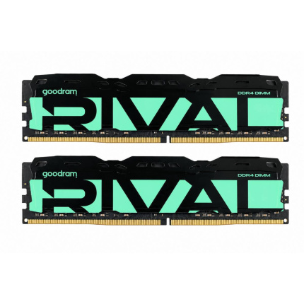 GoodRAM RIVAL DDR4 16GB RAM με 2x8GB Modules και Ταχύτητα 3200 για Desktop GGRGD4-32L16SA/16GDC <span style="color: white; visibility:visible;">5908267915004</span>