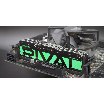 GoodRAM Rival Radiant DDR4 32GB RAM με 2x16GB Modules και Ταχύτητα 3200 για Desktop GGRGD4-32L16A/32GDC <span style="color: white; visibility:visible;">5908267914786</span>