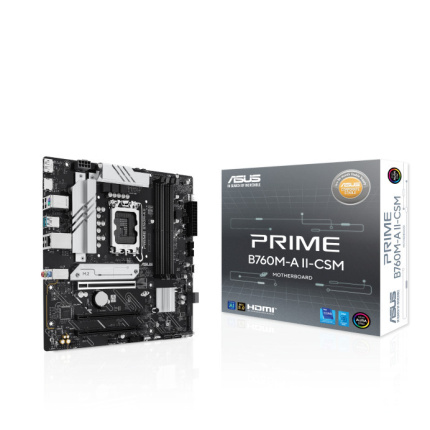 Asus PRIME B760M-A II-CSM Motherboard Micro ATX με Intel 1700 Socket 90MB1NG0-M0EAYC <span style="color: white; visibility:visible;">4711636273619</span>
