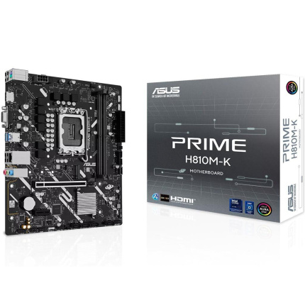 Asus Prime H810M-K Motherboard Micro ATX με Intel 1851 Socket 90MB1N10-M0EAY0 <span style="color: white; visibility:visible;">4711636292290</span>