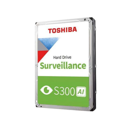 Toshiba Surveillance S300 AI 10TB HDD Σκληρός Δίσκος 3.5" SATA III 7200rpm με 512MB Cache για Καταγραφικό MG10ADA10TE-V <span style="color: white; visibility:visible;">4260557513446</span>