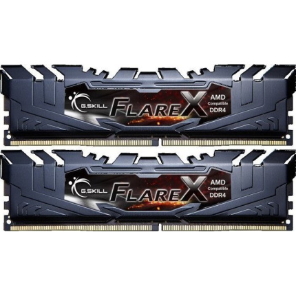 G.Skill Flare X (for AMD) DDR4 16GB RAM με 2x8GB Modules και Ταχύτητα 3200 για Desktop F4-3200C16D-16GFX <span style="color: white; visibility:visible;">0848354031055</span>