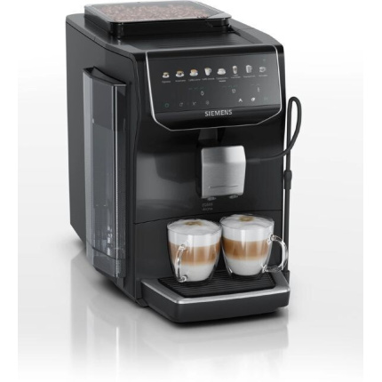 Siemens Eq500 iAroma Αυτόματη Μηχανή Espresso Πίεσης 15bar για Cappuccino με Μύλο Άλεσης Μαύρη TP553E07 <span style="color: white; visibility:visible;">4242003973929</span>