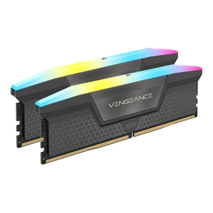 Corsair Vengeance RGB DDR5 32GB RAM με Modules και Ταχύτητα 6000 για Desktop CMH32GX5M2D6000Z38 <span style="color: white; visibility:visible;">0840440438601</span>