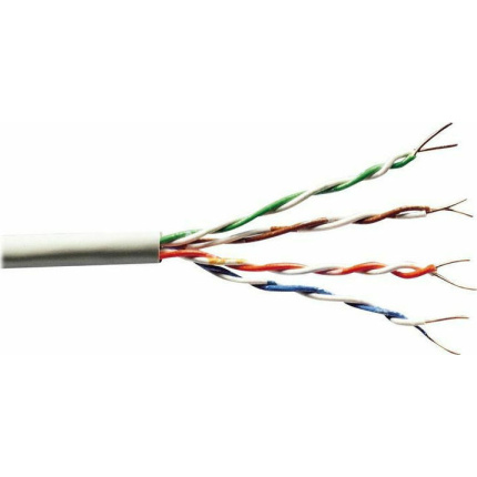 Digitus U/UTP Cat.5e (Gigabit) Καλώδιο Δικτύου Ethernet χωρίς ακροδέκτες 305m Γκρι DK-1511-V-305-1 <span style="color: white; visibility:visible;">4016032363811</span>