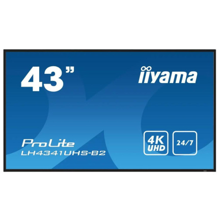 Iiyama Prolite Public Display LCD IPS 4K UHD 43" <span style="color: white; visibility:visible;">4948570123520</span>