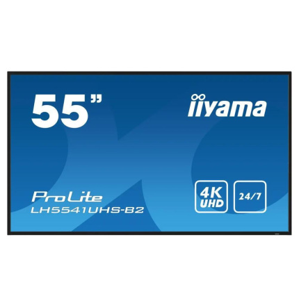Iiyama Prolite Public Display LCD IPS 4K UHD 55" <span style="color: white; visibility:visible;">4948570123544</span>