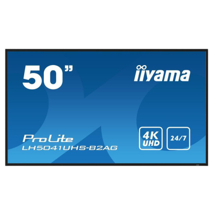 Iiyama Led-display Prolite Public Display LCD VA 4K UHD 50" <span style="color: white; visibility:visible;">4948570123537</span>