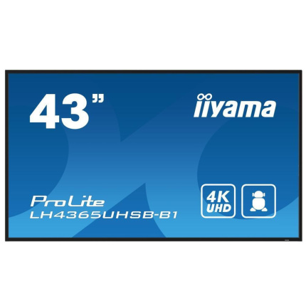 Iiyama Prolite Public Display LED IPS 4K UHD 43" <span style="color: white; visibility:visible;">4948570123551</span>