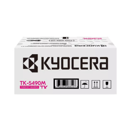 Kyocera TK-5490M Γνήσιο Toner Laser Εκτυπωτή Ματζέντα 2400 Σελίδων 1T0C22BNL1 <span style="color: white; visibility:visible;">0632983088548</span>