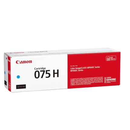 Canon 075 H Γνήσιο Toner Laser Εκτυπωτή Κυανό High Capacity High Yield 2500 Σελίδων <span style="color: white; visibility:visible;">4549292224436</span>