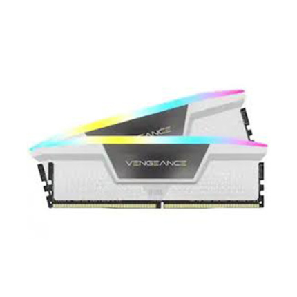 Corsair Vengeance RGB DDR5 32GB RAM με 2x16GB Modules και Ταχύτητα 6000 για Desktop CMH32GX5M2D6000Z38W <span style="color: white; visibility:visible;">0840440438618</span>