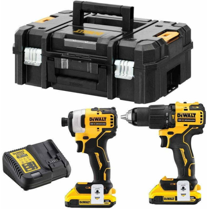 DEWALT DCK2062D2T Σετ Δραπανοκατσάβιδο & Παλμικό Κατσαβίδι Brushless 18V με 2 Μπαταρίες 2Ah και Θήκη <span style="color: white; visibility:visible;">5035048721810</span>