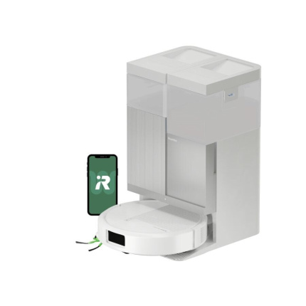 iRobot Roomba Plus 415 Combo + AutoWash dock Σκούπα Ρομπότ με Χαρτογράφηση Laser & Απορρόφηση 20000Pa Λευκή <span style="color: white; visibility:visible;">5061083614831</span>