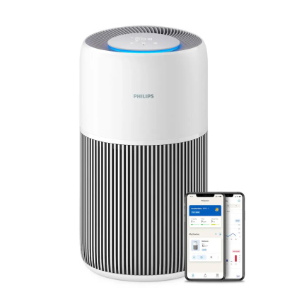 Philips Pureprotect Quiet 2200 AC2220/10 Καθαριστής Αέρα 28W για Χώρους 109m² <span style="color: white; visibility:visible;">8720389064678</span>