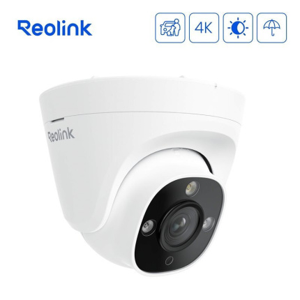 Reolink RP-PCT8M IP Κάμερα Παρακολούθησης 4K Αδιάβροχη με Αμφίδρομη Επικοινωνία και Φακό 2.8mm <span style="color: white; visibility:visible;">6978285031863</span>