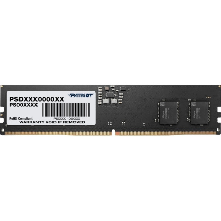 Patriot Signature Line DDR5 με Module 1x8GB και Ταχύτητα 5600 για Desktop PSD58G560081 <span style="color: white; visibility:visible;">4711378427752</span>