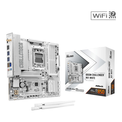 ASRock Challenger B850 Wi-Fi Motherboard Micro ATX με AMD AM5 Socket 90-MXBU50-A0UAYZ <span style="color: white; visibility:visible;">4711581494145</span>