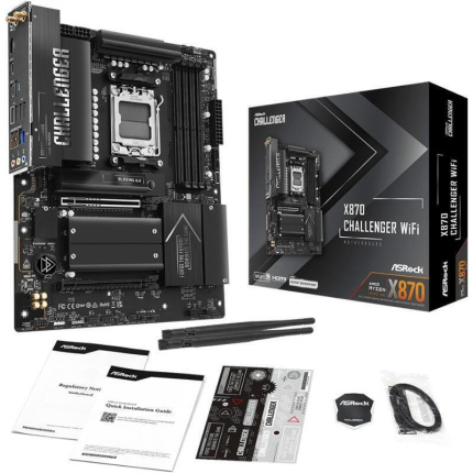 ASRock X870 Challenger WiFi Motherboard ATX με AMD AM5 Socket 90-MXBUK0-A0UAYZ <span style="color: white; visibility:visible;">4711581492370</span>