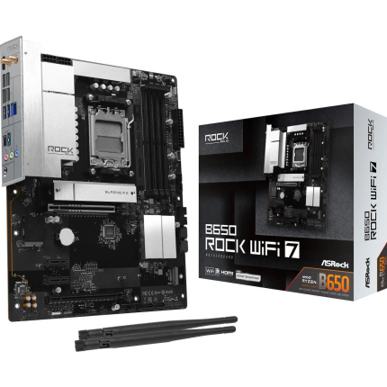 ASRock B650 Rock WiFi 7 Motherboard ATX με AMD AM5 Socket 90-MXBUY0-A0UAYZ <span style="color: white; visibility:visible;">4711581494657</span>