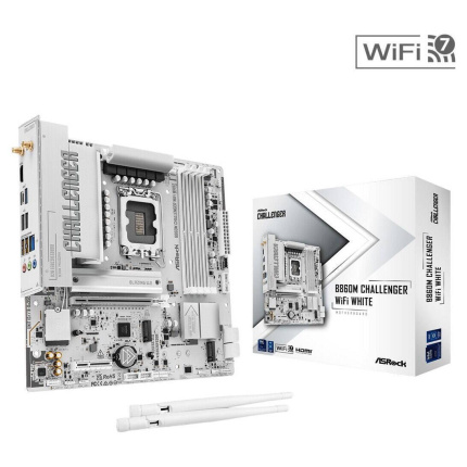 ASRock B860M Challenger WiFi Motherboard Micro ATX με Intel 1851 Socket 90-MXBUQ0-A0UAYZ <span style="color: white; visibility:visible;">4711581494619</span>