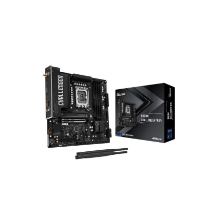 ASRock B860M Challenger WiFi Motherboard Micro ATX με Intel 1851 Socket 90-MXBUP0-A0UAYZ <span style="color: white; visibility:visible;">4711581494602</span>