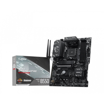 MSI B550 Gaming WIFI6E Motherboard ATX με AMD AM4 Socket 7C56-092R <span style="color: white; visibility:visible;">4711377459082</span>