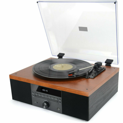 Akai Proffesional ATT-14BT Πικάπ με Προενίσχυση και Ενσωματωμένα Ηχεία Μαύρο <span style="color: white; visibility:visible;">4905192533496</span>