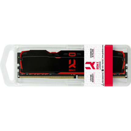 GoodRAM IRDM X DDR4 με Module 1x16GB και Ταχύτητα 3200 για Desktop IR-X3200D464L16A/16G <span style="color: white; visibility:visible;">5908267961155</span>
