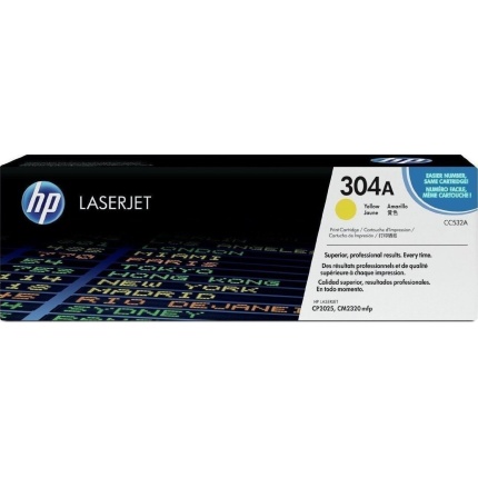 HP 304A Γνήσιο Toner Laser Εκτυπωτή Κίτρινο 2800 Σελίδων (CC532A) <span style="color: white; visibility:visible;">0883585301515</span>