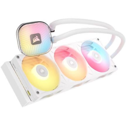 Corsair iCUE Link Titan II 360 RX RGB Υδρόψυξη AIO CPU με 3 Ανεμιστήρες 120mm Λευκή <span style="color: white; visibility:visible;">0840440419471</span>