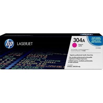 HP 304A Γνήσιο Toner Laser Εκτυπωτή Ματζέντα 2800 Σελίδων (CC533A) <span style="color: white; visibility:visible;">0883585301522</span>