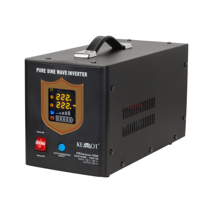 Kemot PROsinus Καθαρού Ημιτόνου Inverter Ισχύος 700W με Τάση Εισόδου 12V <span style="color: white; visibility:visible;">5901890025355</span>