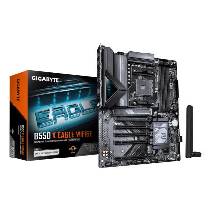 Gigabyte B550 X Eagle WIFI6E Motherboard ATX με AMD AM4 Socket <span style="color: white; visibility:visible;">4719331883331</span>