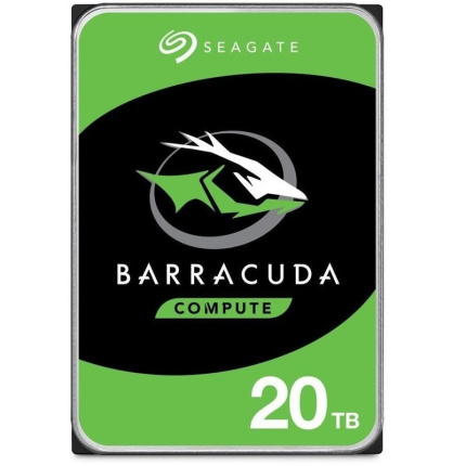 Seagate BarraCuda 20TB HDD Σκληρός Δίσκος 3.5" SATA III 7200rpm με 512MB Cache για Desktop ST20000DM001 <span style="color: white; visibility:visible;">8719706439411</span>