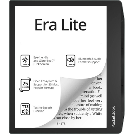 Pocketbook Era Lite 7" (16GB) Stone Green <span style="color: white; visibility:visible;">7640152098277,7640152098284</span>
