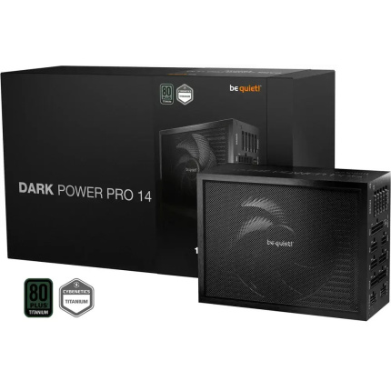 Be Quiet Dark Power Pro 14 Io 1600W Μαύρο Τροφοδοτικό Υπολογιστή Full Modular 80 Plus Titanium <span style="color: white; visibility:visible;">4260052192115</span>