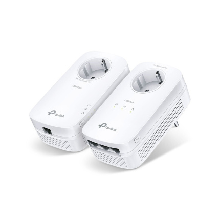 TP-LINK TL-PA8033P KIT v1 Powerline Διπλό για Ενσύρματη Σύνδεση με Passthrough Πρίζα και 3 Θύρες Gigabit Ethernet <span style="color: white; visibility:visible;">6935364084004</span>