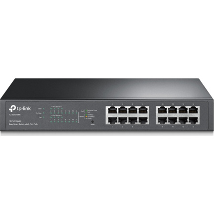 TP-LINK TL-SG1016PE v1 Unmanaged L2 PoE+ Switch με 16 Θύρες Gigabit (1Gbps) Ethernet <span style="color: white; visibility:visible;">1210002616775</span>