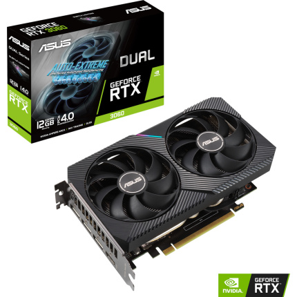 Asus GeForce RTX 3060 12GB GDDR6 Κάρτα Γραφικών 90YV0GB3-M0NA10 <span style="color: white; visibility:visible;">4711081310020</span>