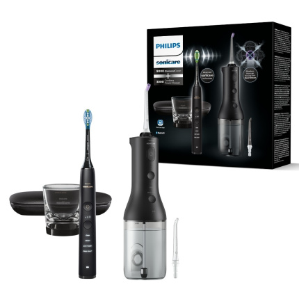 Philips Sonicare DiamondClean 9000 Ηλεκτρική Οδοντόβουρτσα με Αισθητήρα Πίεσης Μαύρη <span style="color: white; visibility:visible;">8720689017084</span>