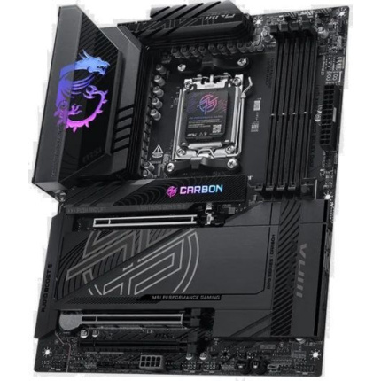 MSI MPG X870E CARBON MAX Wi-Fi Motherboard ATX με AMD AM5 Socket 7E49-022R <span style="color: white; visibility:visible;">4711377415156</span>