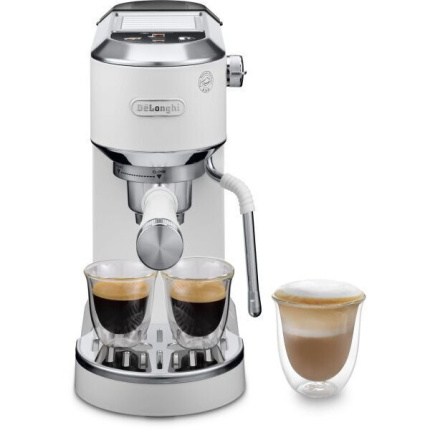 De'Longhi Dedica Duo Μηχανή Espresso 1450W Πίεσης 15bar Λευκή EC890.WI <span style="color: white; visibility:visible;">8004399032545</span>
