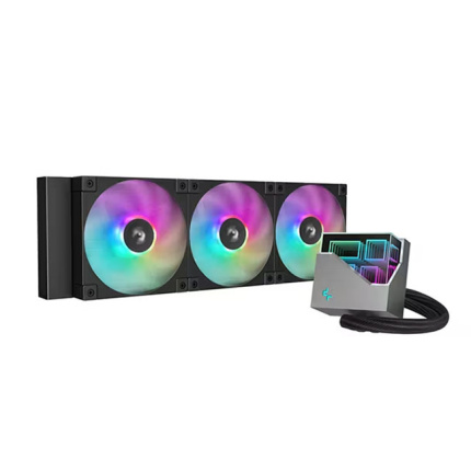 Deepcool LT360 Vision Υδρόψυξη AIO CPU με 3 Ανεμιστήρες 120mm και ARGB Φωτισμό <span style="color: white; visibility:visible;">6933412730156</span>