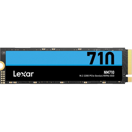 Lexar NM710 SSD 500GB τύπου M.2 με σύνδεση PCI Express 4.0 LNM710X500G-RNNNG <span style="color: white; visibility:visible;">0843367129690</span>