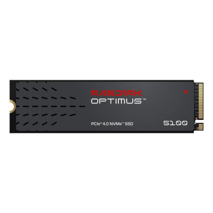 Sandisk Optimus 5100 SSD 500GB τύπου M.2 με σύνδεση PCI Express 4.0 (PS5 Compatible) SDSP51500GAN-000E0 <span style="color: white; visibility:visible;">0619659232306</span>